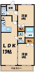 メゾンピュールジョワの物件間取画像